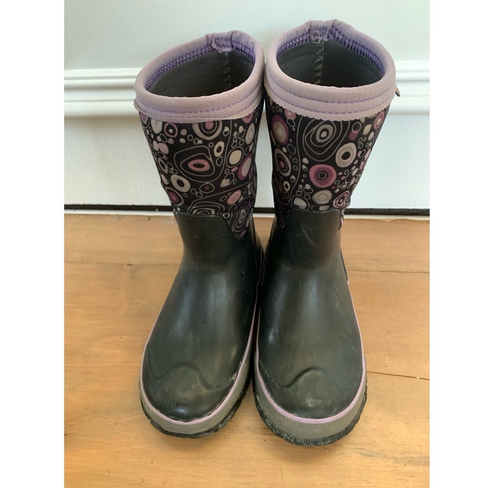 Black & Purple girl’s winter boots